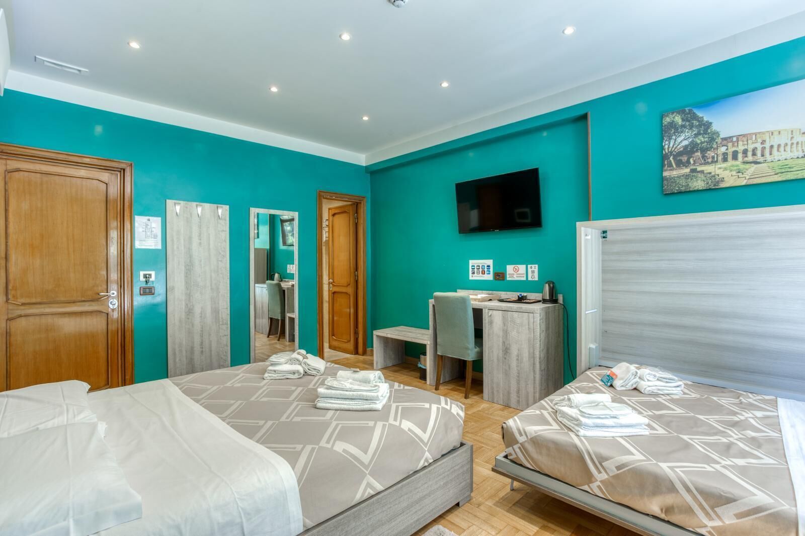 1 bedroom, iron/ironing board, travel crib, free WiFi