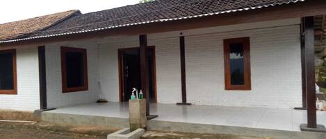 Voorkant van accommodatie