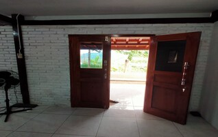 Entrada de la propiedad