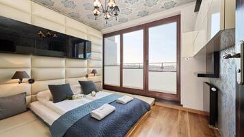 1 slaapkamer, een strijkplank/strijkijzer, wifi, beddengoed