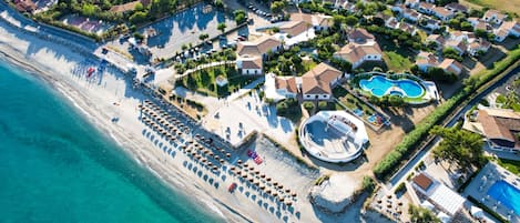 منظر من الجو على ارتفاع عالٍ