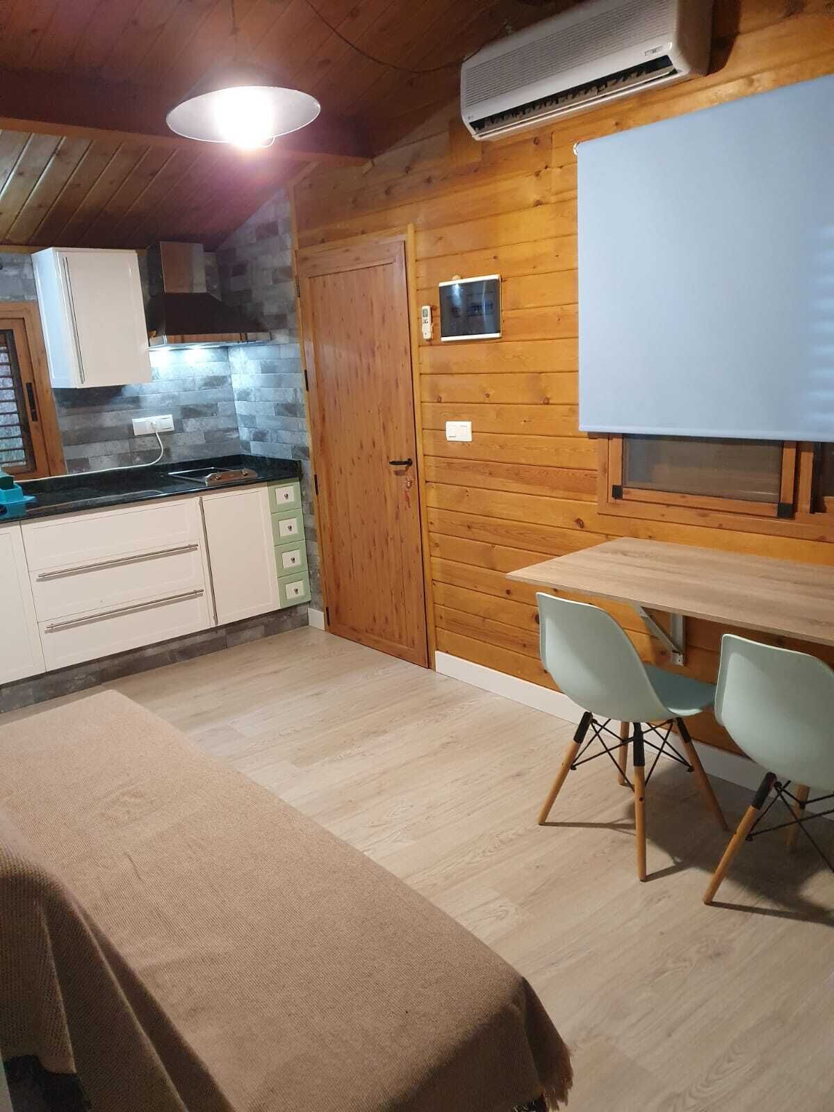 Wooden cabin for 2 people in the Sierra del Segura