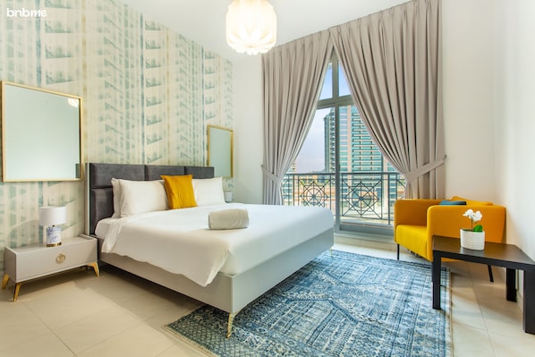 Appartement Deluxe | 1 chambre, coffre-fort, fer et planche à repasser