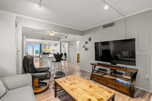 Smart TV, fireplace - DL403 Tranquility Shore by First Flight Rentals (Nags Head)