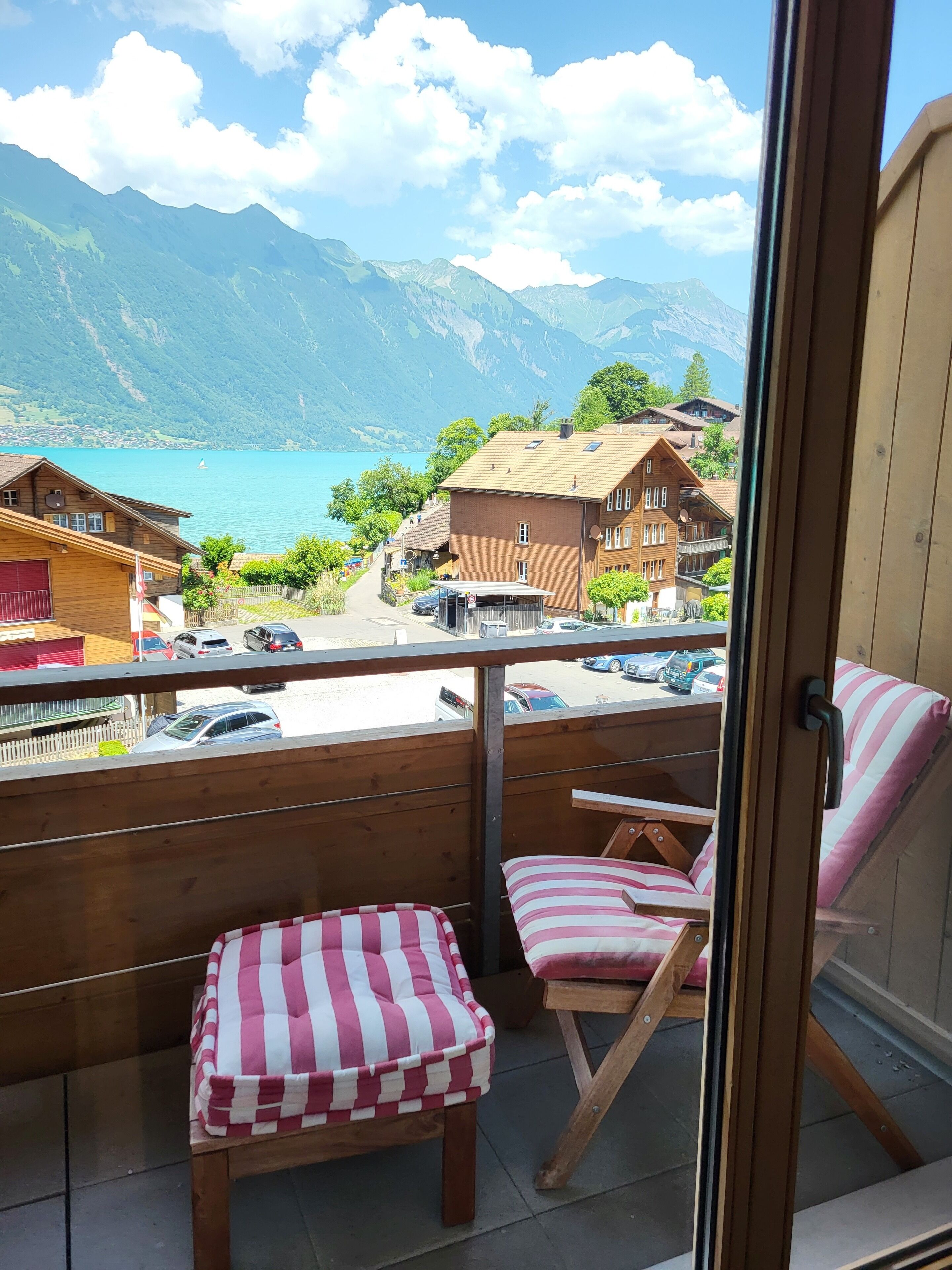 Comfort Apartment, 2 Bedrooms, Lake View (incl. Cleaning Fee CHF 220) | Terrace/patio