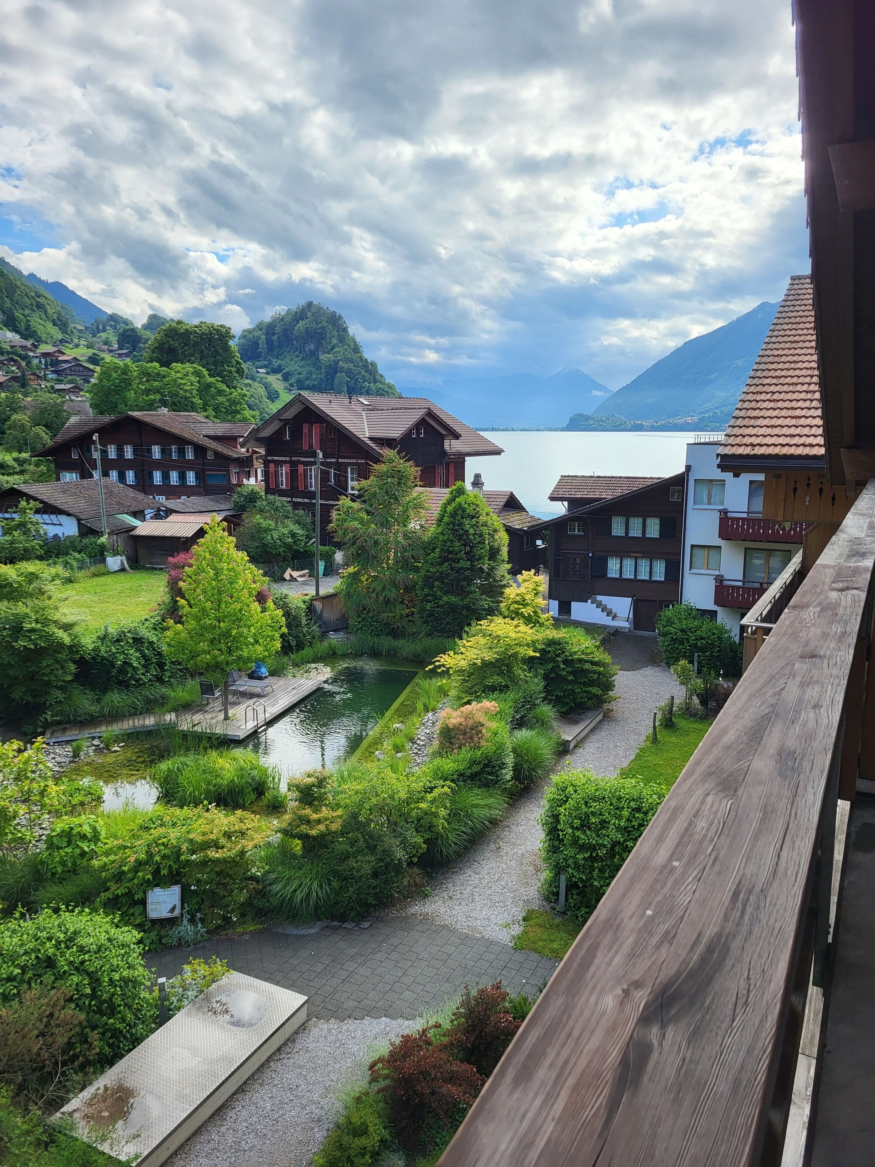 Leilighet – comfort, 3 soverom, utsikt mot innsjø (incl. Cleaning Fee CHF 220) | Terrasse/patio