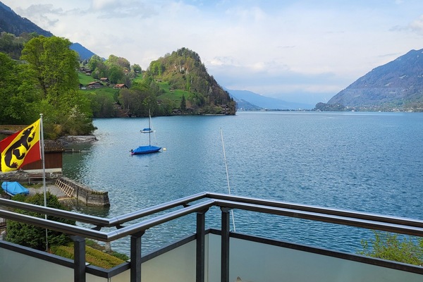 Deluxe Apartment, 3 Bedrooms, Lake View (incl. Cleaning Fee CHF 240) | Terrace/patio