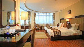 In-room safe, individually furnished, desk, laptop workspace - Hotel Mirage Regency (Kathmandu)