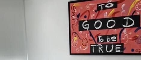 2 slaapkamers, internet