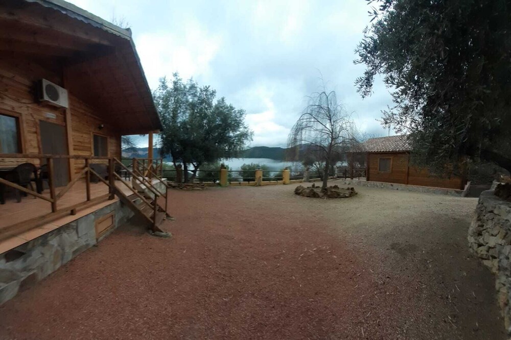 wooden cabin in the sierra del segura
