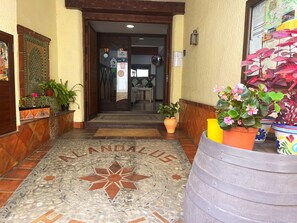 Fachada de la propiedad