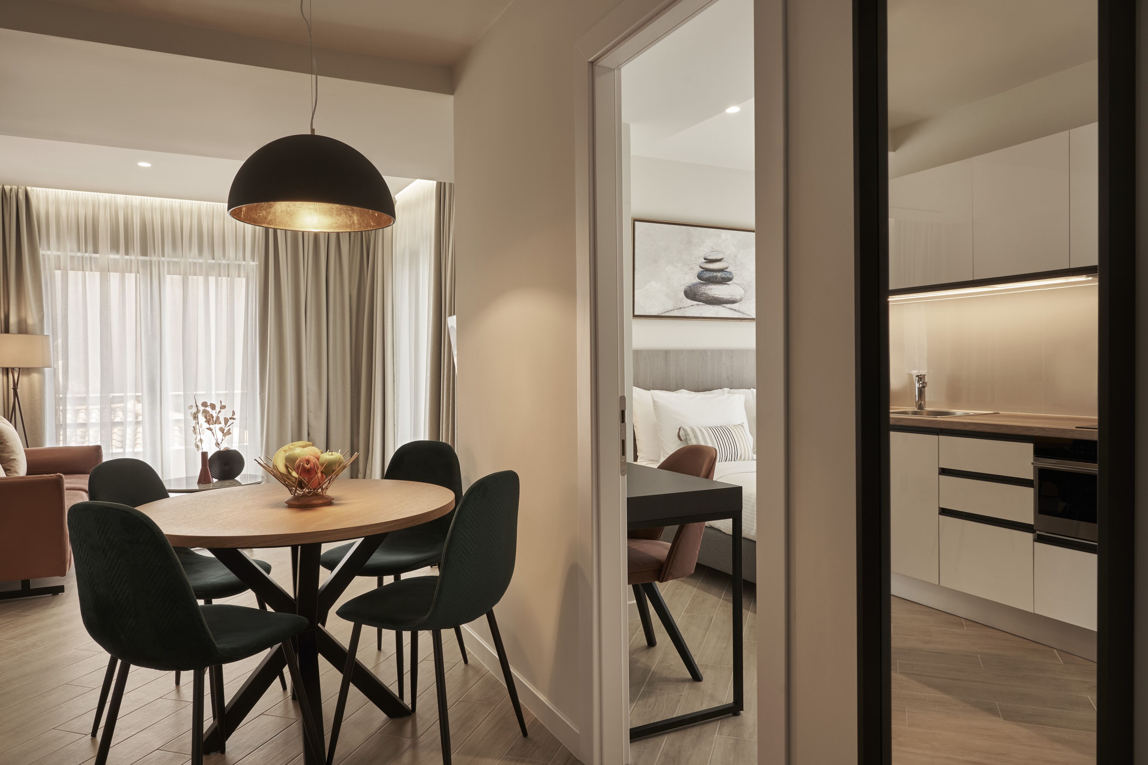 Apartamento superior | Sala de jantar