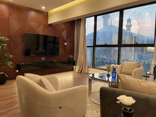 Living area - Family luxury apartment-Milsa Nasr City (Cairo)