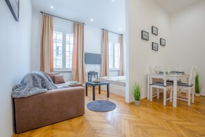 Exclusief appartement | Woonruimte | Televisie