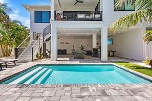 Beheizter Pool