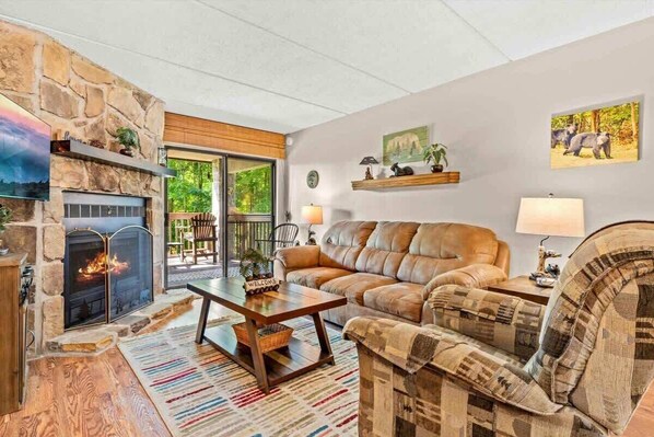 Smart TV, fireplace - mtn view • free Dollywood tckt (Bears Down Under) (Gatlinburg)