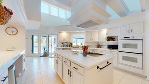 Fridge, microwave, coffee/tea maker, toaster - Large Home with Panoramic Views of Robert Trent Jones Golf Course and Lagoon! (Hilton Head)