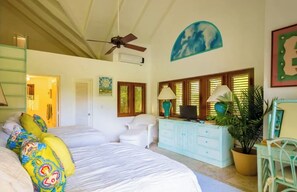 5 bedrooms, iron/ironing board, WiFi, bed sheets