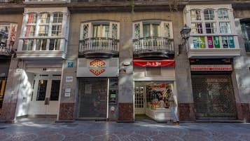 Fachada de la propiedad