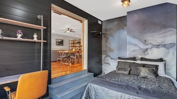 2 soveværelser, skrivebord, strygejern/strygebræt, Wi-Fi