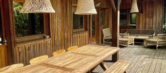 MAISON EN BOIS TYPIQUE DU BASSIN