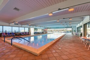 Una piscina climatizada