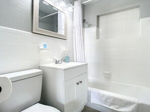 Hair dryer, towels
