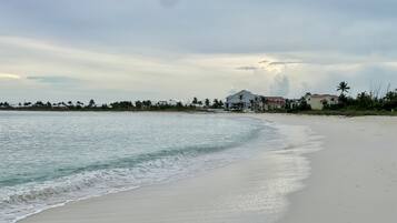 On the beach