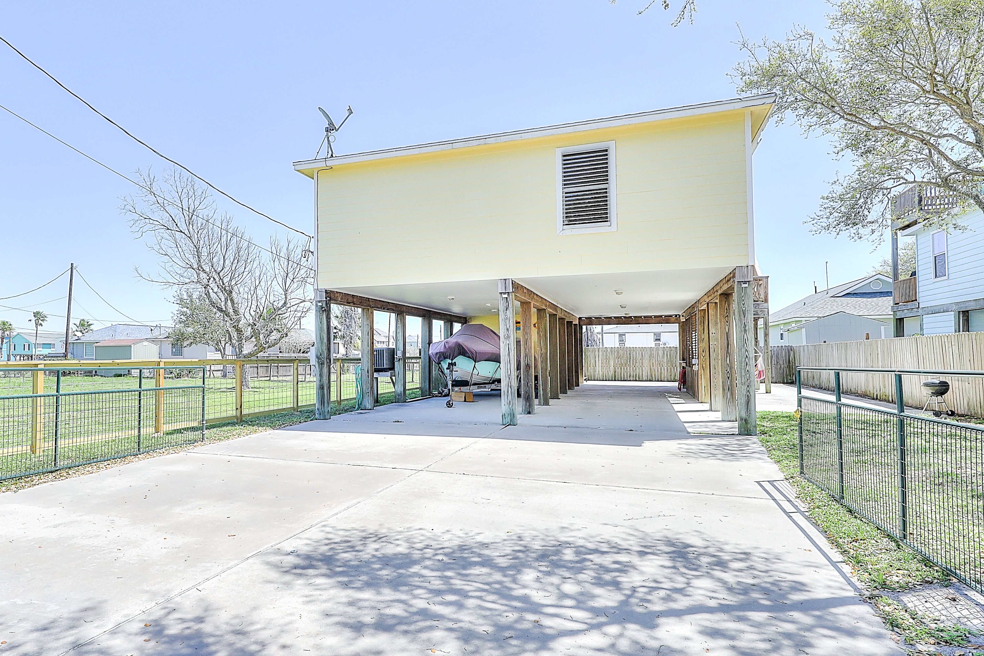 Enceinte de l’hébergement