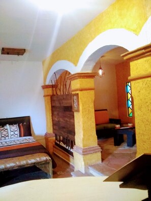 Junior Studio Suite | Free WiFi, bed sheets - Hotel La Escondida (Tepotzotlán)