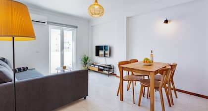 Bright 1BDR Apartment W/Balcony by LovelyStay