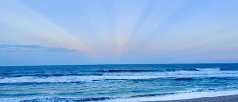 Aan het strand