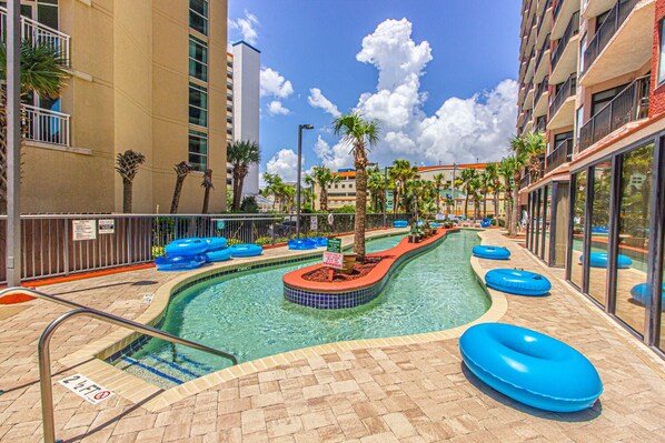 Indoor pool, outdoor pool