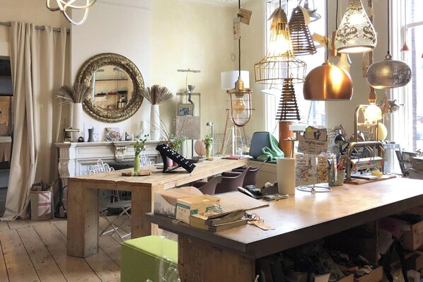 Lobby - Canal-view Studio Sleeps 2 - Pets Welcome - Wifi (Schiedam)