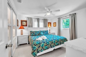 2 bedrooms, iron/ironing board, free WiFi