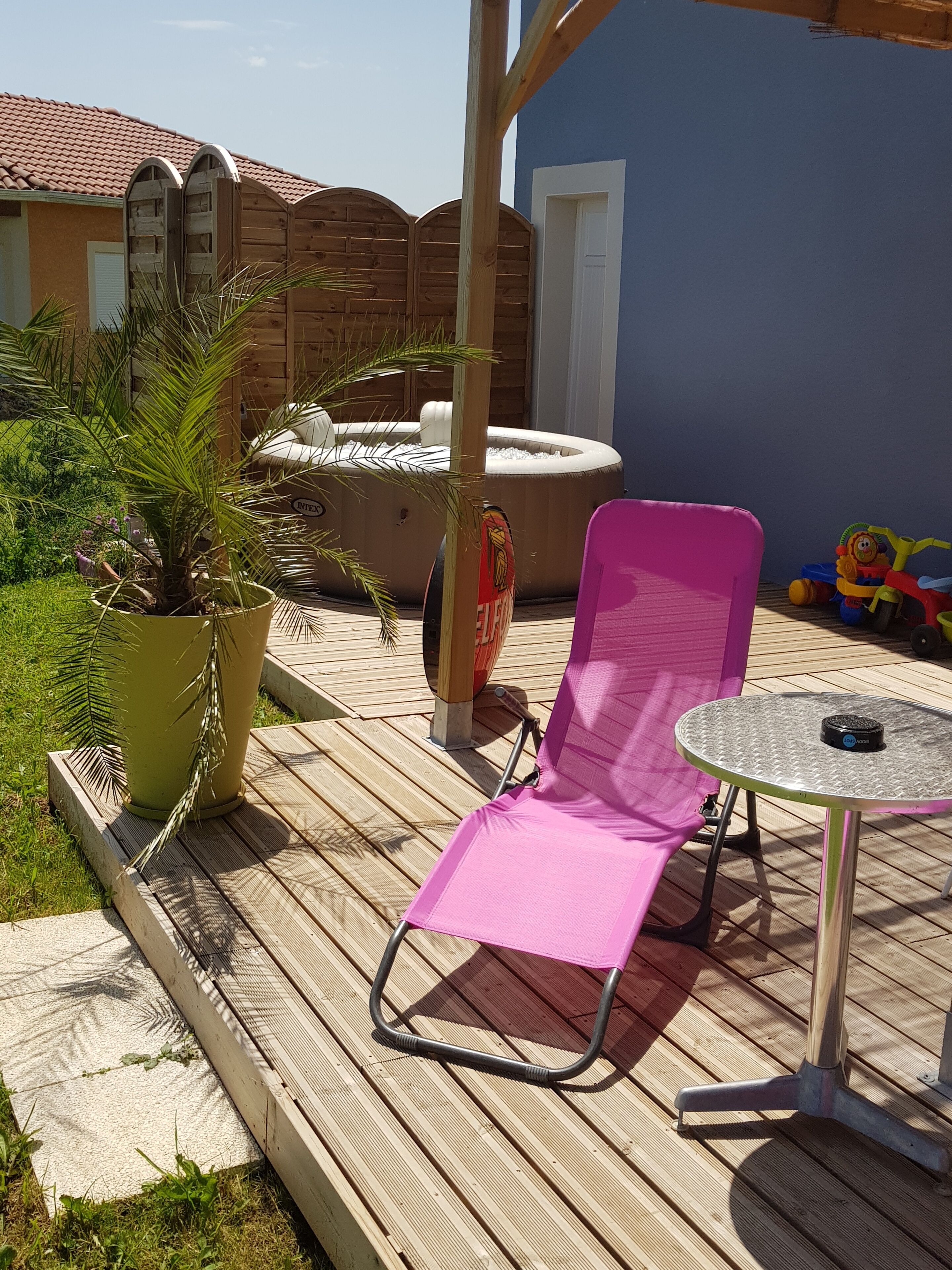 Enceinte de l’hébergement