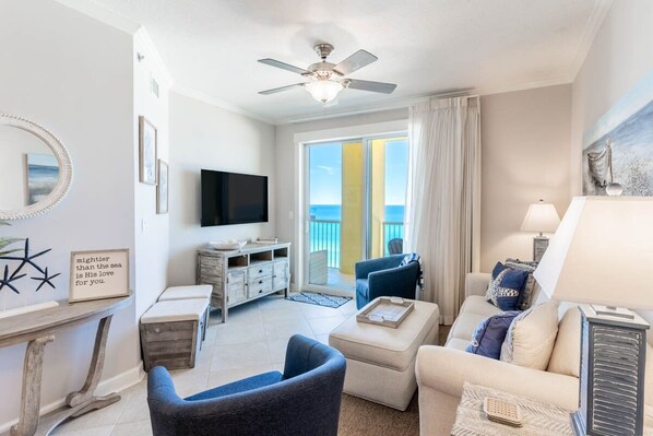Smart TV - Last week June promo! Grand Panama Resort- 8th floor- Oceanfront - Heated pools (Panama City Beach)