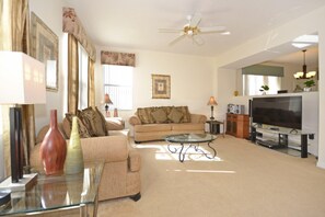 House, 4 Bedrooms | Living room - Secret Garden Villa (Davenport)