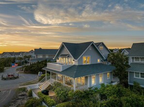 Exterior - Ocean Front Cottage 2023 Total Renovation Pet Friendly 5 Star Home BHI Club (Bald Head Island)