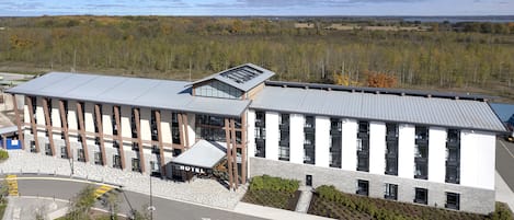 Voorkant van accommodatie