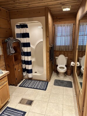 Bañera con ducha