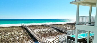 Sanctuary at Navarre Beach - 8 BR/8 BA Beach House w/pool.