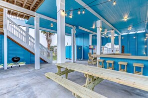 Dining - Amazing Outdoor Space, Beautiful Interior with King Beds, Easy Walk to Beach! (Crystal Beach)