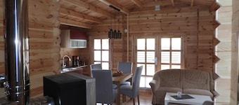 Adler summer house Oderwitz with fireplace, garden, WLAN