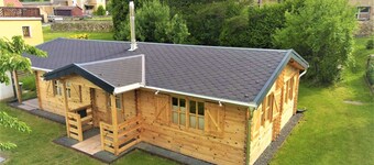 Adler summer house Oderwitz with fireplace, garden, WLAN