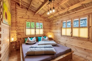 2 bedrooms, free WiFi, bed sheets - Adler summer house Oderwitz with fireplace, garden, WLAN (Oderwitz)