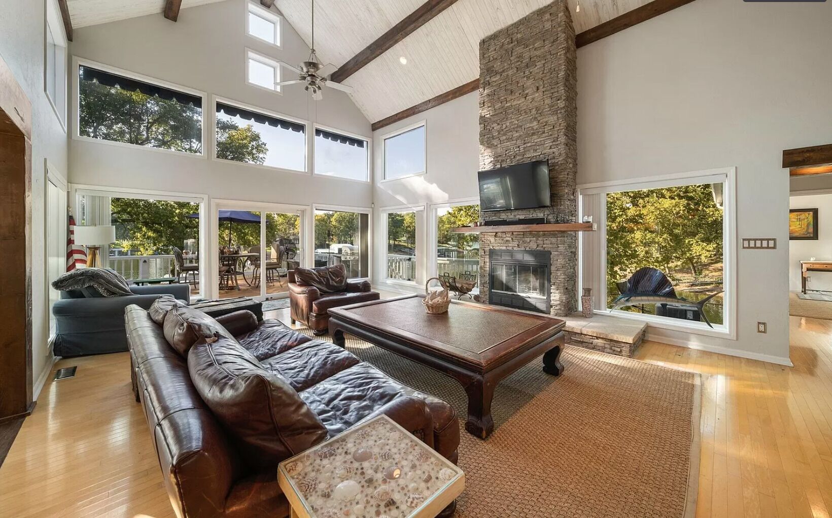 NEW LISTING! Beautiful Monkey Island Lake Front Home - Private Dock & Extra Slip