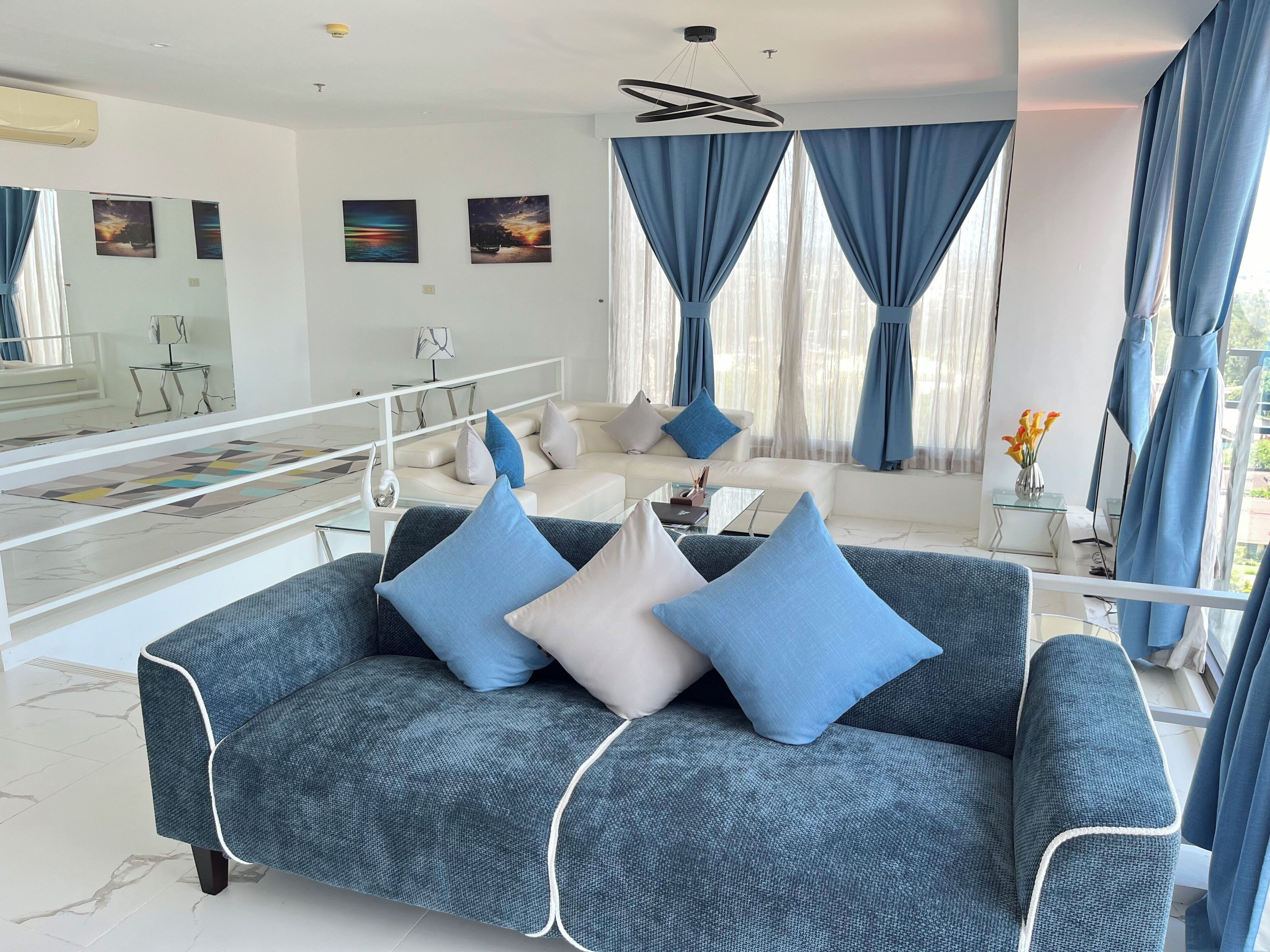 Down comforters, memory foam beds, in-room safe, individually decorated