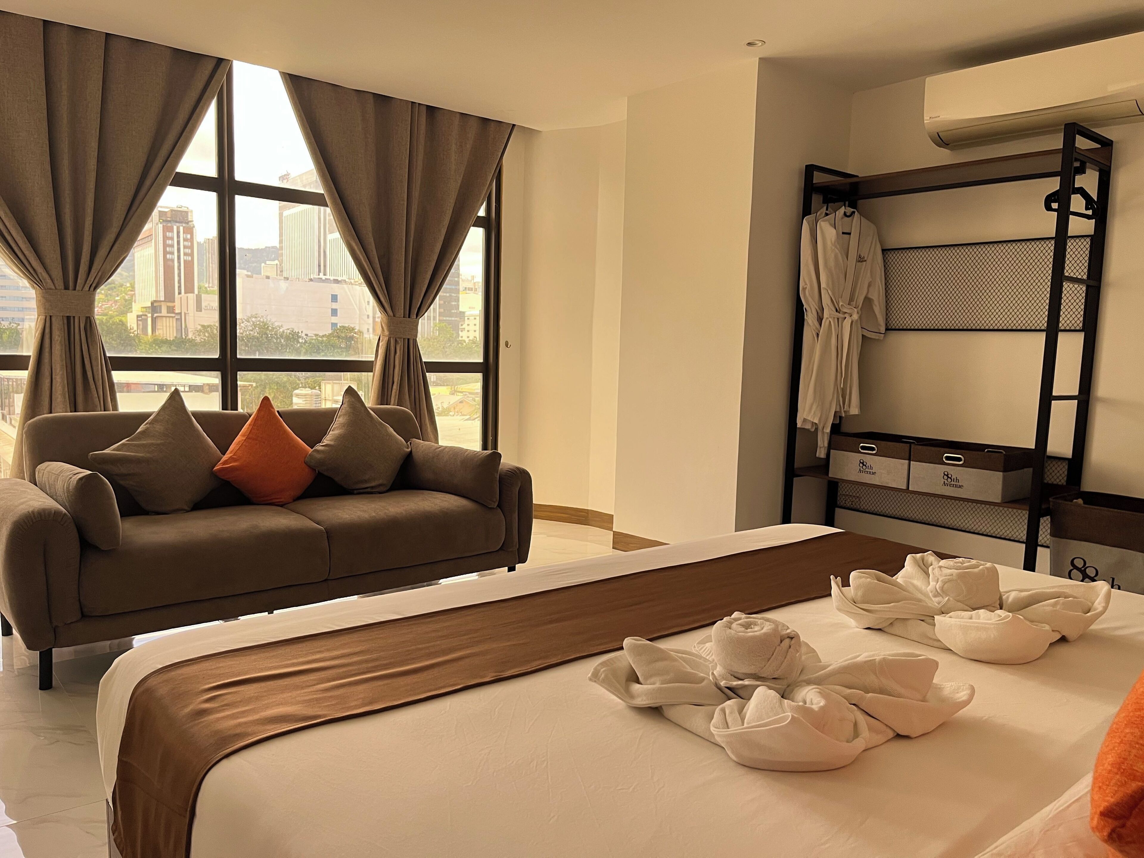 Executive Two Bedroom | Down duvets, memory-foam beds, in-room safe, individually decorated
