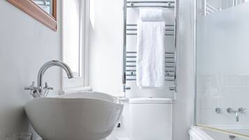 Free toiletries, towels, soap, shampoo